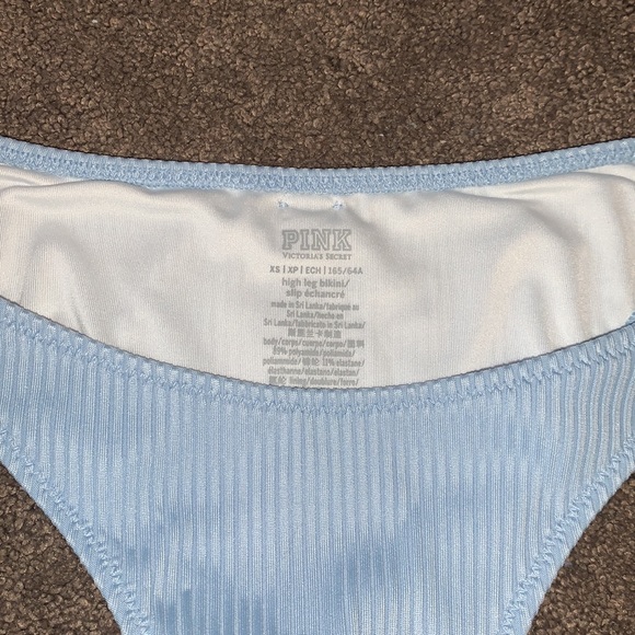 VS PINK Ribbed Bikini Set - Picture 4 of 5